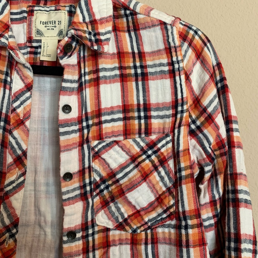 FOREVER 21 FLANNEL - Picture 3 of 4